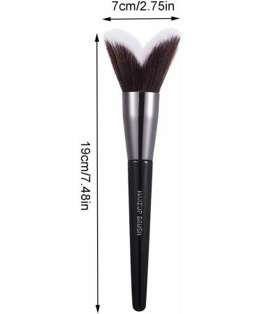 Angled Concealer Foundation Makeup Brush - Creative Design Jawlines Brushes - Professional Contou Concealer Foundation Brush for Cheek Forehead Jaw Nose - Buy Online on GoSupps.com