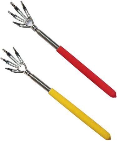 Beavorty Metal Spatula 3-in-1 Back Massager | Telescopic Design for Ultimate Relief | Perfect Baking & Massage Tool - Buy Online on GoSupps.com