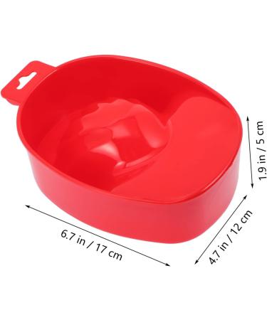 minkissy Gel Cleaner For Nails Nail Bath Bowl Nail Art Bath Bowl Toenail Bowl PP Material For Manicure - Buy Online on GoSupps.com