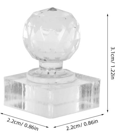 FOMIYES 2 Pieces Blush Stamper Cosmetics Press Highlighter Press Wand Highlighter Eyeshadow Transparent - Buy Online on GoSupps.com