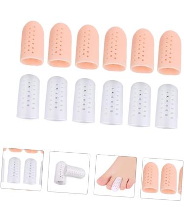 Foytoki 6 Pairs Toe Splitter High Heel Protectors - Silicone Gel Toe Caps for Hammer Toe, Blister Protection and Cushioning - Buy Online on GoSupps.com