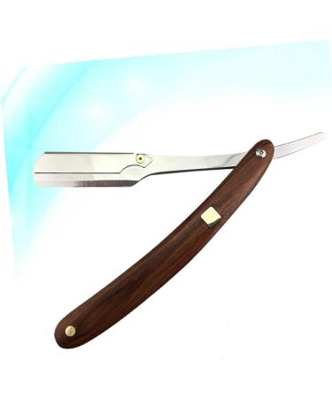 Buy Minkissy Foldable Razor - Safe Hand Razor with Interchangeable Blades for Men & Hairdressers - Bamboo Straight Razor - Buy Online on GoSupps.com