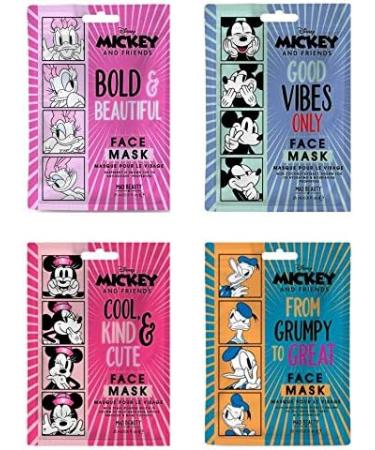 MAD Beauty Mickey & Friends Disney Single Face Mask (Coconut - Mickey Mouse) - Buy Online on GoSupps.com