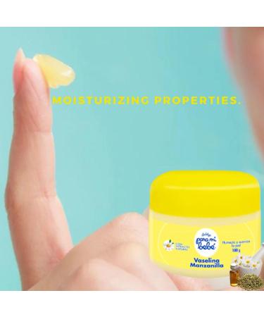 La Vaselina de Manzanilla para Beb s - Enriquecida con Extracto Natural de Manzanilla - 100g | Env o Internacional disponible - Buy Online on GoSupps.com