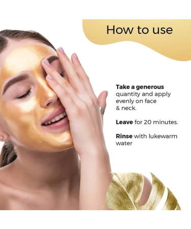 AM99 Gold Collagen Facial Masks - Vegan 24k Gold Treatment for Anti-Aging & Moisturizing - 5pc - Buy Online on GoSupps.com