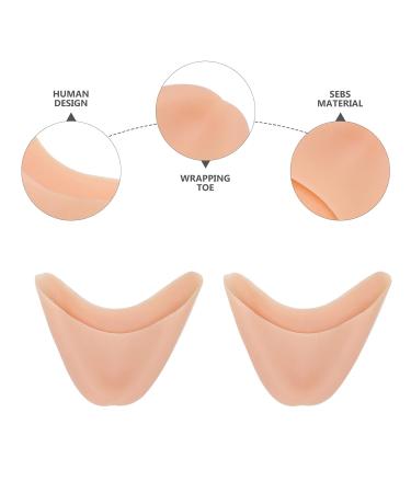 Silicone Toe Gel Pads - Ballet Toe Protectors for Dance and Walking Shoes - Buy Online on GoSupps.com