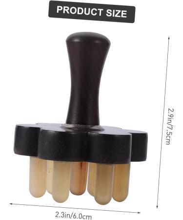 Shop TOVINANNA Massage Device - Ridge Backshaber & Gua Sha Brush for Ultimate Relaxation & Hair Care - Buy Online on GoSupps.com