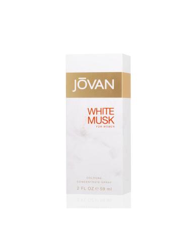 Jovan White Musk for Women Eau de Cologne Spray 2 fl oz (Pack of 1) Notes of Jasmine Musk and Amber Women's Fragrance Long Lasting Everyday Fragrance Travel Size White Musk EDC 2 Fl Oz (Pack of 1) - Buy Online on GoSupps.com