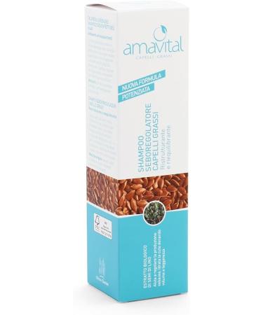  Oficine Cleman Amavital Sebum-Regulating Shampoo for Oily Hair 250ml - Buy Online on GoSupps.com