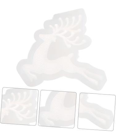 Ciieeo 3 Pcs Christmas Stencils Silicone Molds Candy Mold Xmas Silicone Mold for DIY Cake Mold Chocolate - Buy Online on GoSupps.com