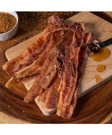 Bacon Crate: 5 Bacon-Flavored Snacks - Maple Bacon Jerky, Bacon Seasoning & More! Perfect Gifts for Men - Buy Online on GoSupps.com