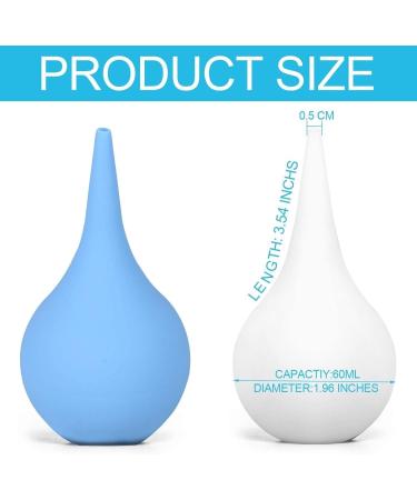 2 Pack Ear Syringe 3oz / 90ml Hand Bulb Syringe for Ear Washing Rubber Squeeze Bulb Laboratory Tool ( Color : 2oz/60ml Size : As shown ) 2oz/60ml As shown - Buy Online on GoSupps.com