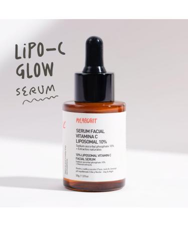 Vitamin C Serum 10% - Anti-Aging & Brightening Vegan Facial & Eye Serum Hydrating Formula 1 fl oz | International Shipping Available - Buy Online on GoSupps.com