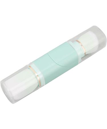 Portable Makeup Brush Ergonomic Strong Grip Odorless Retractable Powder Brush with Two Heads Anti-deformation for Home Use (Blue) - Buy Online on GoSupps.com