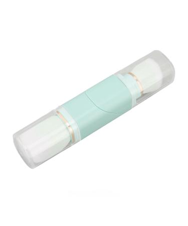 Double Head Retractable Powder Brush - Portable Makeup Brush with 360 Rotation for Travel (Blue) | Exquisite Craftsmanship - Shop Internationally - Buy Online on GoSupps.com