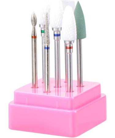 Healeved 3 Sets Manicure Drill Bits Power Tools Nail Grinding Head Nail Polishing Tool Orange Hair Bow Irish Accessories for Women Lavender Paddle Brush Nail File Bits Nail Drill Alloy - Buy Online on GoSupps.com