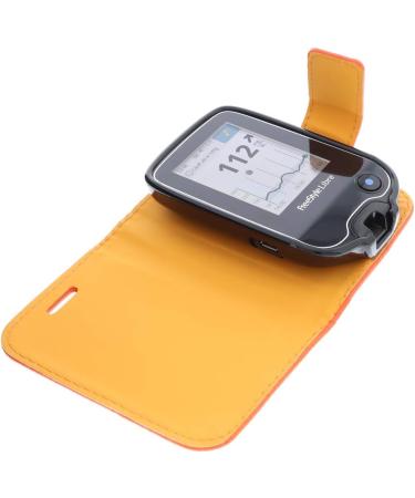 Buy foto-kontor Case for Abbott Freestyle Libre 2 - Orange Protective Book Style Case - International Shipping Available - Buy Online on GoSupps.com