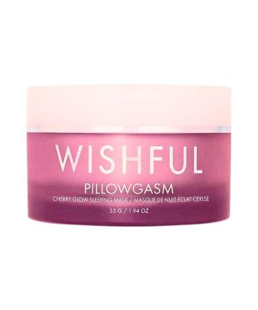 Wishful Pillowgasm Vitamin-Rich Cherry Glow Sleep Mask 1.94 oz / 55 g