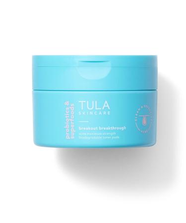TULA Skin Care Clear Skin Starters Acne & Blemish Fighting (Toner Pads)