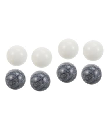 Homsfou 4 sentences massage fitness ball balls for health exercises massage balls Yang balls massage ball Handling balls Rolling balls Rolling Massage balls Marble Bee wax Massage globe 5.3x5.3cmx2Pcs different colors x 2 pieces