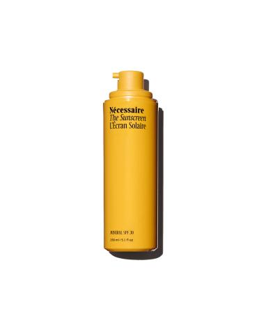 N cessaire The Mineral Sunscreen SPF 30 PA+++. For The Body. Broad Spectrum. Zinc Oxide  Hyaluronic Acid  Niacinamide. Hydrate. Protect Against Sun Damage + Premature Aging. Dermatologist-Tested. 150 ml / 5.1 fl oz