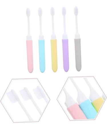Gleavi 25 PTH Trip Toothbrush - Foldable Travel Toothbrush with Soft Bristles | Adult Travel Accessories & Supplies in Macaron Color - Buy Online on GoSupps.com