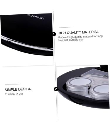 Solustre 3-in-1 Contact Lens Case Set | Travel-Friendly Holder & Cleaning Kit | International Shipping Available - Buy Online on GoSupps.com