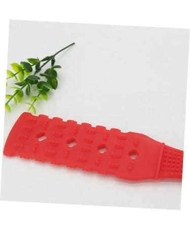 Healeved 6 STK Acupuncture Massage Gauge - Gua Sha Massage Device for Calf Pain Relief & Muscle Recovery | Meridian Fitness Red Rollers - Buy Online on GoSupps.com