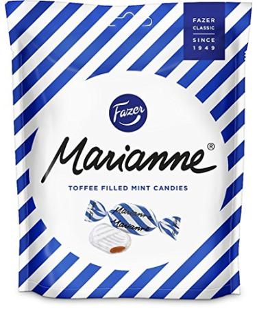 Fazer Marianne Toffee peppermint candy filled with caramel (220g)