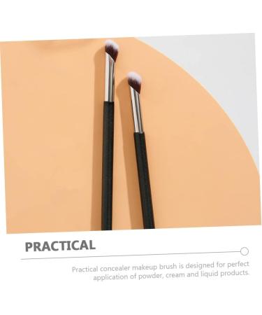 Beatifufu Concealer Brush Makeup Powder Brush Nose Contour Blending Brush Small Angled Makeup Brush Angled Contour Brush Concealer Blending Brush Bevel Artificial Fiber Paint - Buy Online on GoSupps.com