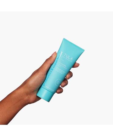 TULA So Poreless Exfoliating Blackhead Scrub 82g - Probiotic Extracts, Volcanic Sand, Pink Salt & Witch Hazel - Buy Online on GoSupps.com