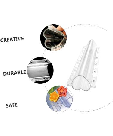 SUPVOX Tools 12 Pcs Vegetable Shaping Fruit Watermelon Shaped Cucumber Mushroom Toaster Oven Transparentx4pcs 20x6.5cmx4pcs - Buy Online on GoSupps.com