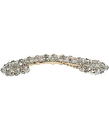 Buy styleBREAKER Ladies Hair Clip with Plastic Pearls - Gray Rectangular Hair Accessory Clip 04027007 - International Shipping Available - Buy Online on GoSupps.com