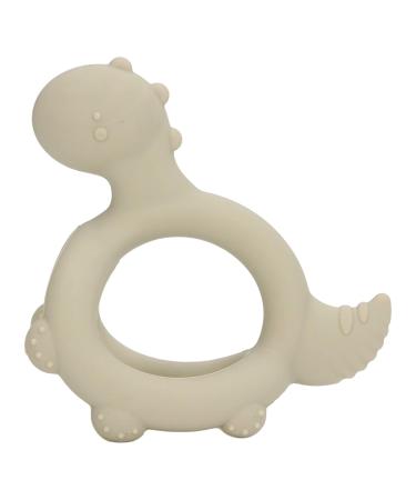 Silicone 3D Dinosaur Baby Teether Toy for Newborn - Toxic-Free Infant Teething Toy (OD Green) - Buy Online on GoSupps.com