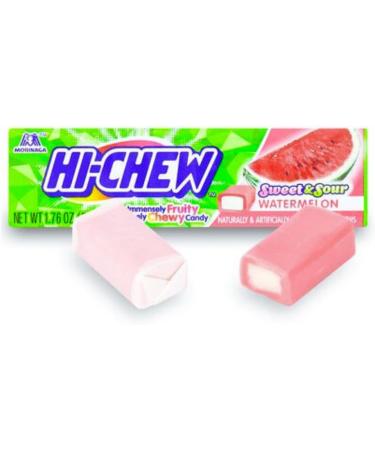Hi Chew sweets | 3 random of 4 flavours Selected for fruit lovers | intense chewy and immense flavour symphony of sweet & sour watermelon strawberry apple and grape | pack of 3 Japanese sweets - Buy Online on GoSupps.com