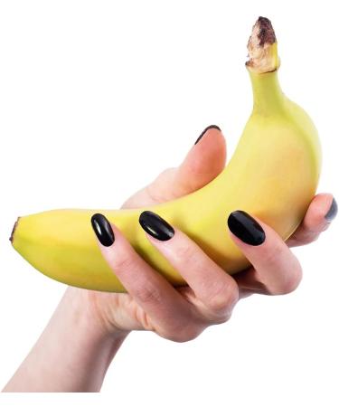 Glamsy Black Beauty Nail Wraps 24 Self-Adhesive Ultra-Thin Nail Foils for Effortless Style - Buy Online on GoSupps.com