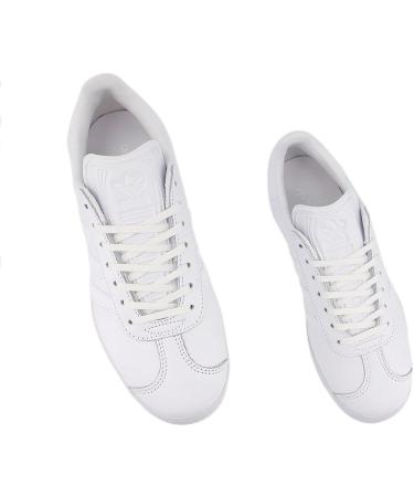 Buy Adidas Mens Gazelle Sneakers Grey 44 2/3 EU - White Ftwr/White Gold | International Shipping Available - Buy Online on GoSupps.com