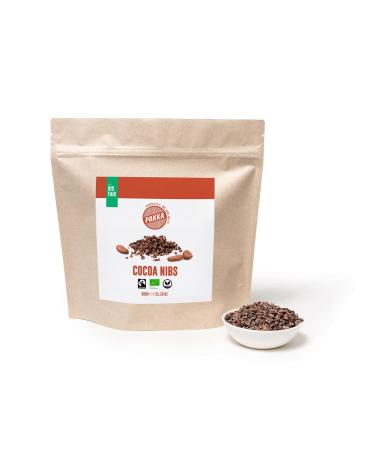 Pakka Bio Fairtrade Kocao NIBS 600G eco and Fair Cacao Cocoa Nibs made directly and filled by the producer in Colombia vegan 600 g (1 Pack)) - Buy Online on GoSupps.com