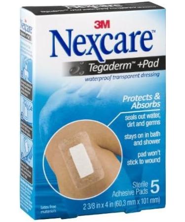 Nexcare Absolute Water Adhesive Pads 5 - Premium Waterproof Wound Care for International Shipping - Buy Online on GoSupps.com