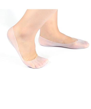 Pedimend Moisturizing Silicone Gel Socks | Remove Calluses Corns & Dry Skin | Foot Care for Runners Dancers & Hikers | 2 Pairs (4 PCs) - Ideal for Men & Women - Buy Online on GoSupps.com