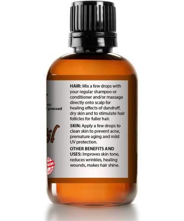 PUMPKIN SEED OIL - EXTRA VIRGIN ORGANIC-4oz GLASS BOTTLE - Buy Online on GoSupps.com