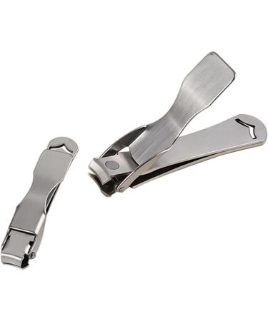 HCHGJKN Nail Clippers Professional Nail Clippers Splash-Proof Stainless Steel Wide Jaw Opening Manicure Fingernail Cutter Ingrown Toenail Scissors - Buy Online on GoSupps.com