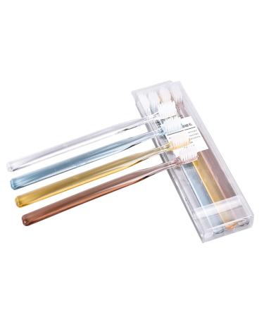 Gatuida 24 pcs toothbrush small head crystal brush child