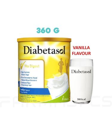 DIABETASOL VANILA 360G - Buy Online on GoSupps.com