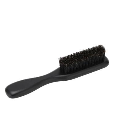LCKJLJ Bristle Beard Brush Hair Combs with Wooden Handle for Men Black (Size: 1 Piece)