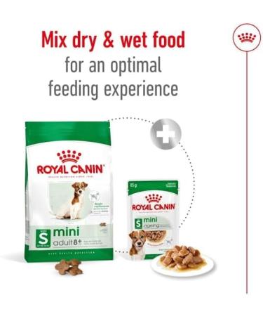 Royal Canin Mini Adult +8 Dog Food 0.8 kg - Buy Online on GoSupps.com