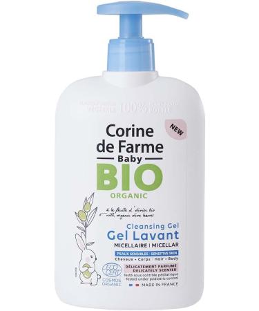 Corine de Farme | Eco Pack of 9 x Micellar Cleansing Gel Body & Hair Scented - Certified Organic - Buy Online on GoSupps.com