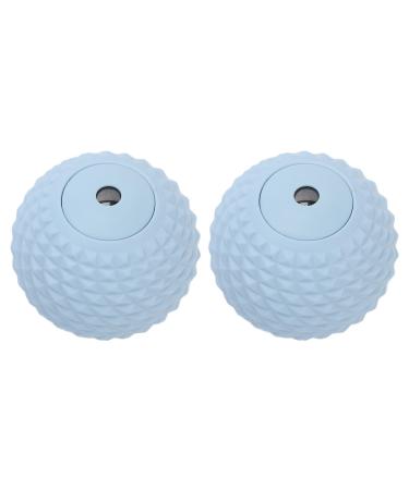 2 Pack Massage Lacrosse Ball Handheld Deep Tissue Massage Ball Muscle Massage Roller for Unisex Yoga Exercise