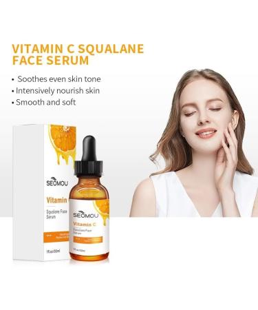 Vitamin C Facial Essence Nicotinamide Facial Skin Care and Skin Brightening Essence Have The Effects of Anti-wrinkle Dark Circles Brightening Repairing and Promoting Collagen and Firming Skin - Buy Online on GoSupps.com