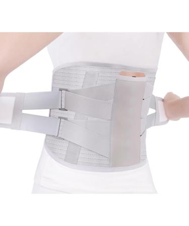 Buy Tylxayoxa XL Gray Lumbar Support Belt for Men & Women - Therapeutic Pain Relief for Sciatica & Herniated Disc - Buy Online on GoSupps.com